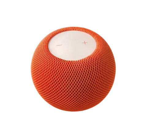 Orange HomePod mini